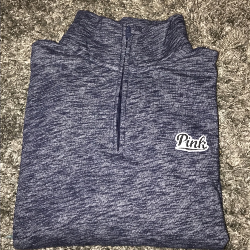 A grayish sweater from PINK.